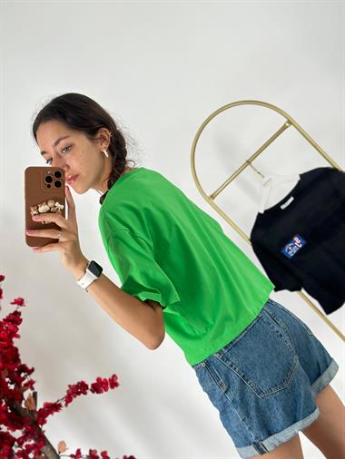 3343 Yeşil Welcome Tshirt