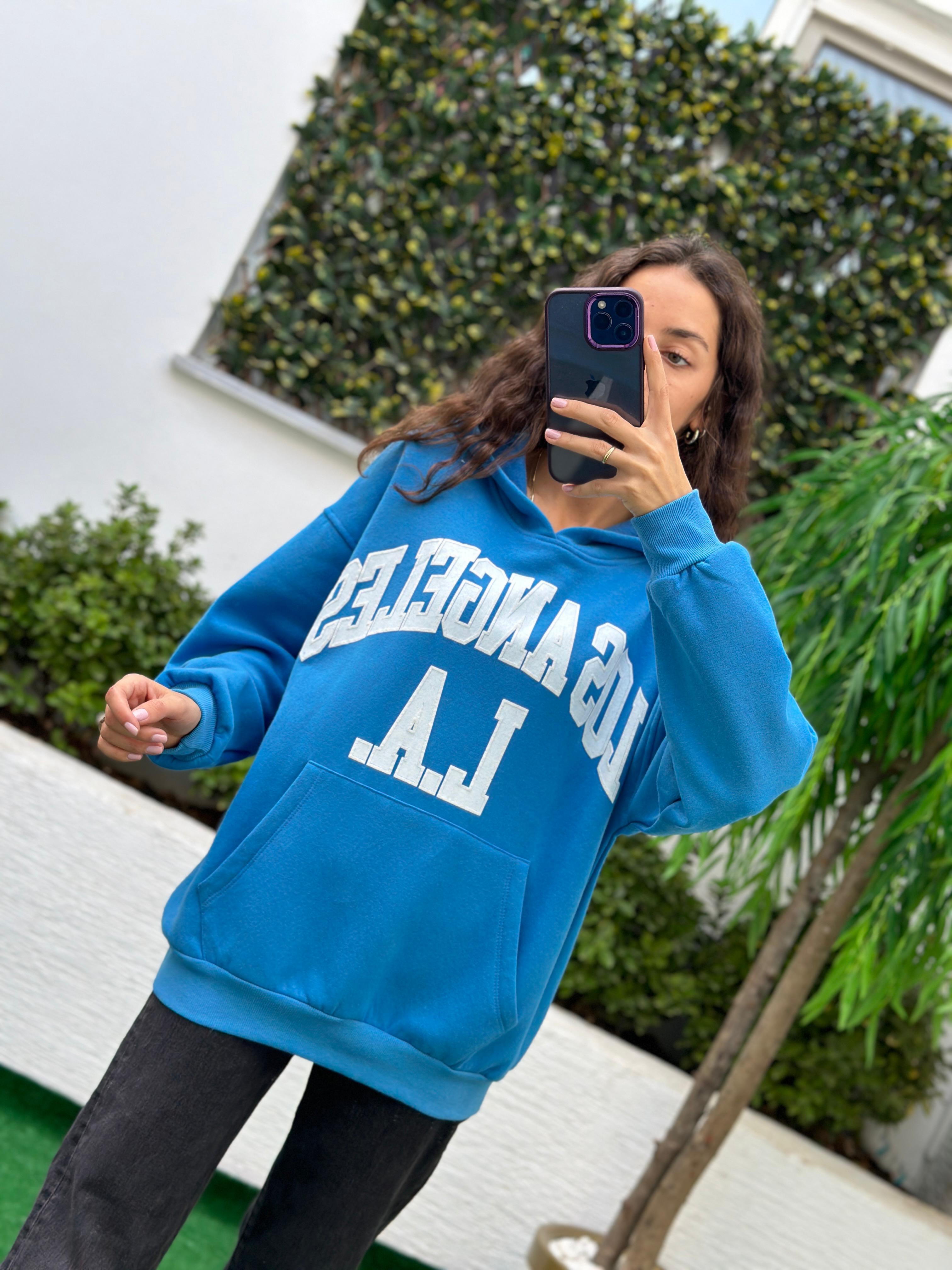 3390 Orjinal Marka Mavi Sweat
