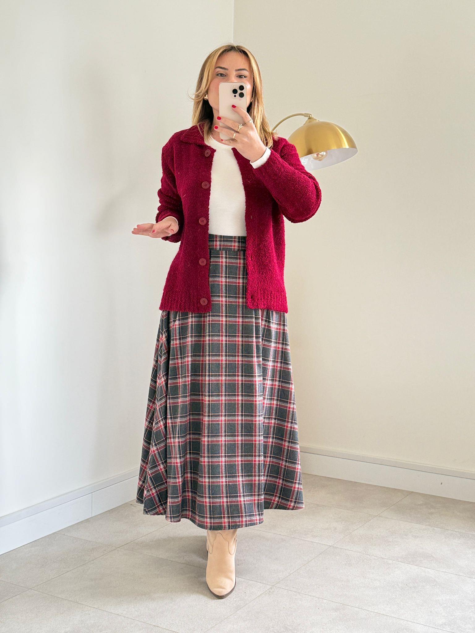 8819 Antrasit Ekose Etek