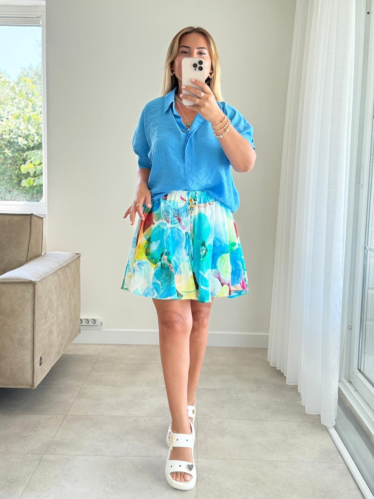 8259 Mavi Bulut Gömlek