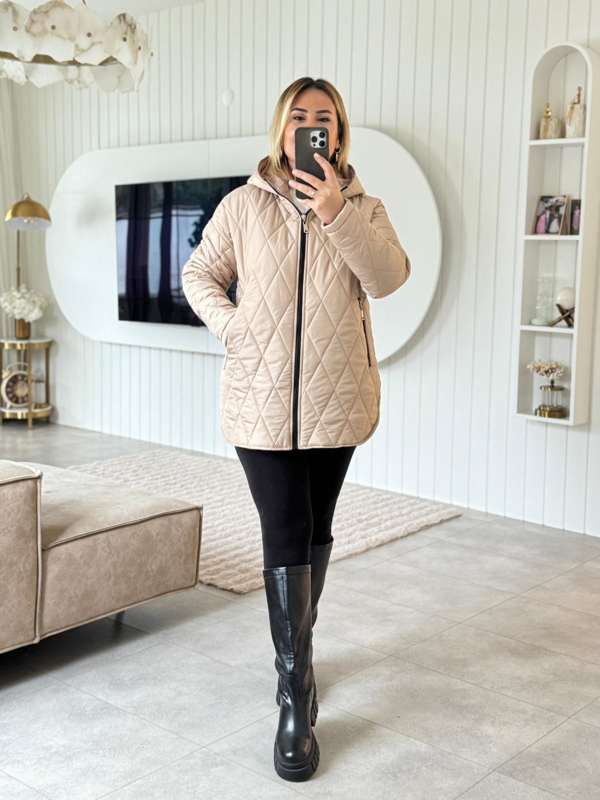 7193 Bej Kapitone Mont