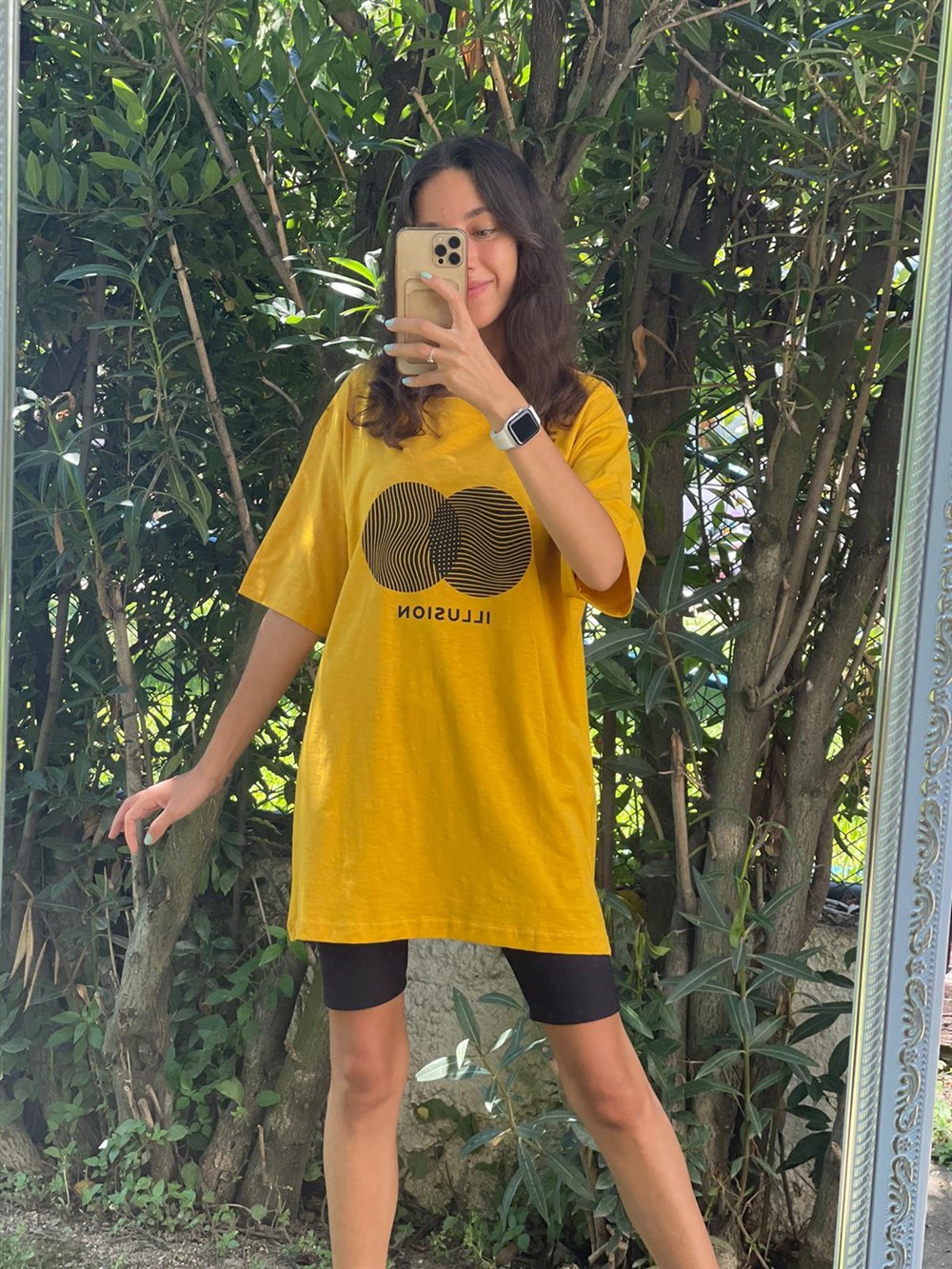 SARI ILLUSION T-SHIRT