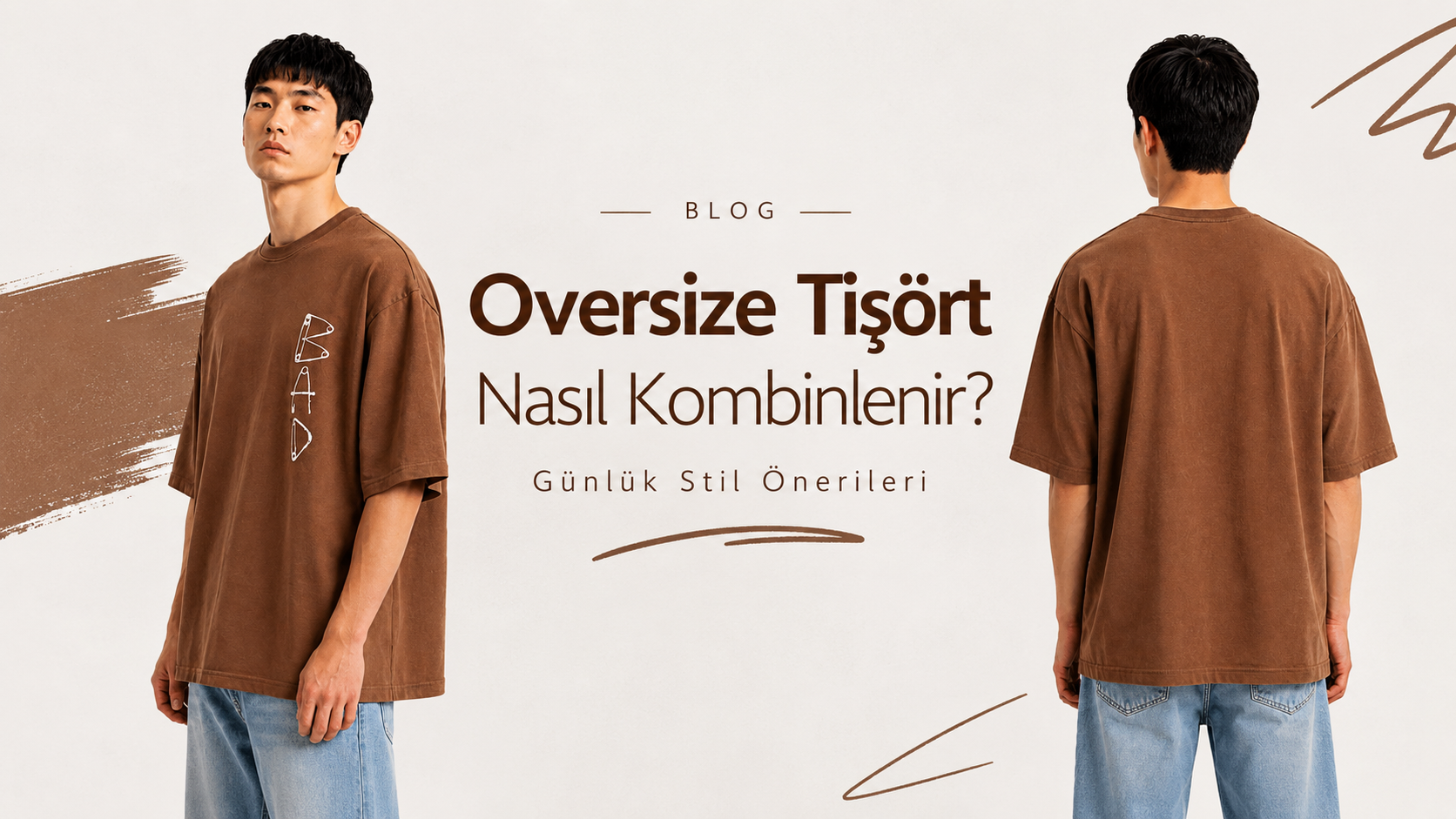 oversize tişört nasıl kombinlenir