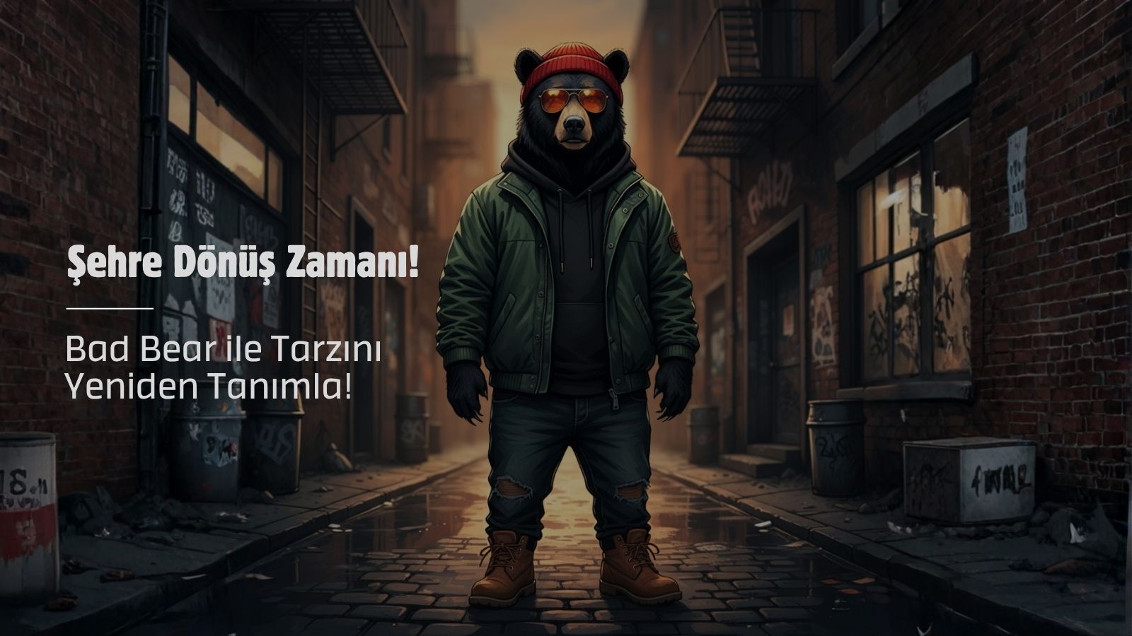 Şehre Dönüş Zamanı: Bad Bear ile Tarzını Yeniden Tanımla!