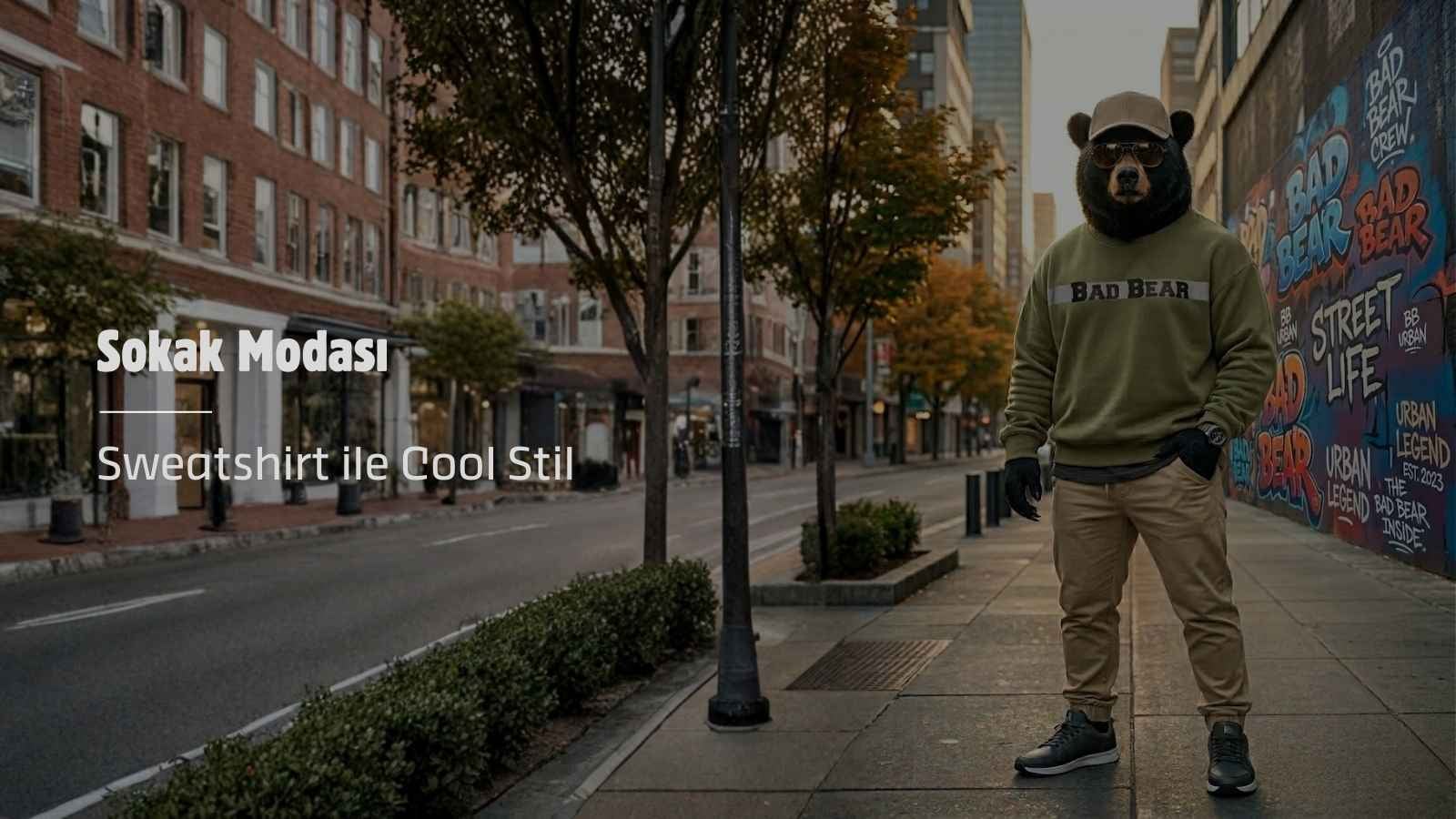 Sokak Modası: Sweatshirt ile Cool Stil