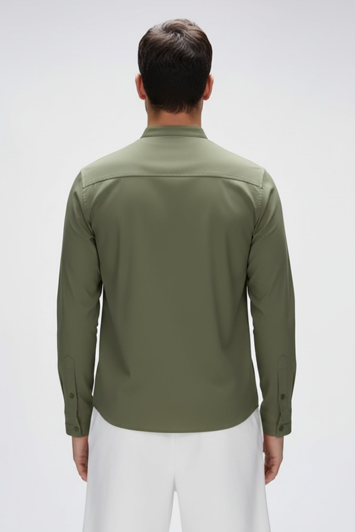 Crude Soluk Yeşil Erkek Gömlek