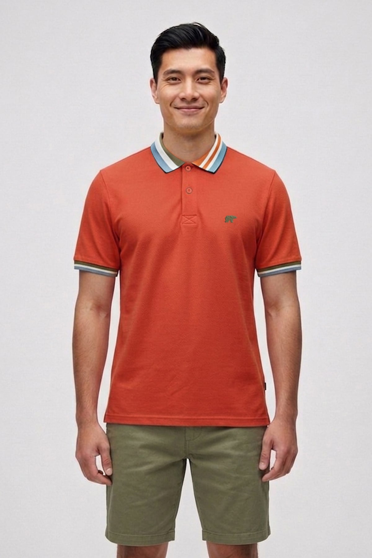 INVISIBLE POLO NECK T-SHIRT POLO T-SHIRT TARÇIN  MAN T-SHIRT INVISIBLE POLO NECK T-SHIRTINVISIBLE POLO NECK T-SHIRT