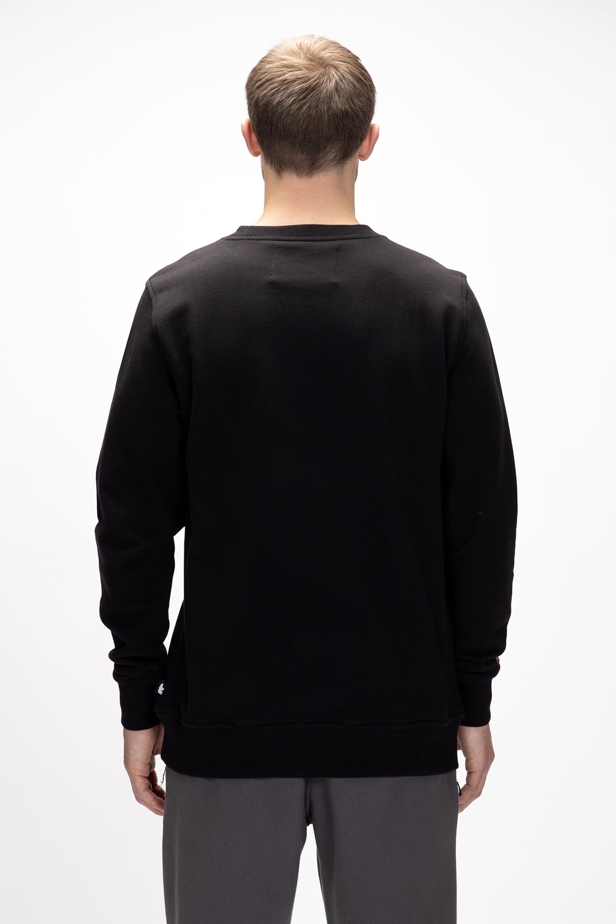 Acme Si̇yah  Erkek Baskılı Sweatshirt