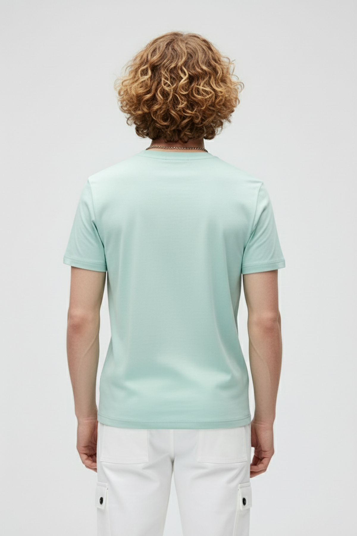 Speak Arty Pastel Yeşili Erkek Baskılı Tişört