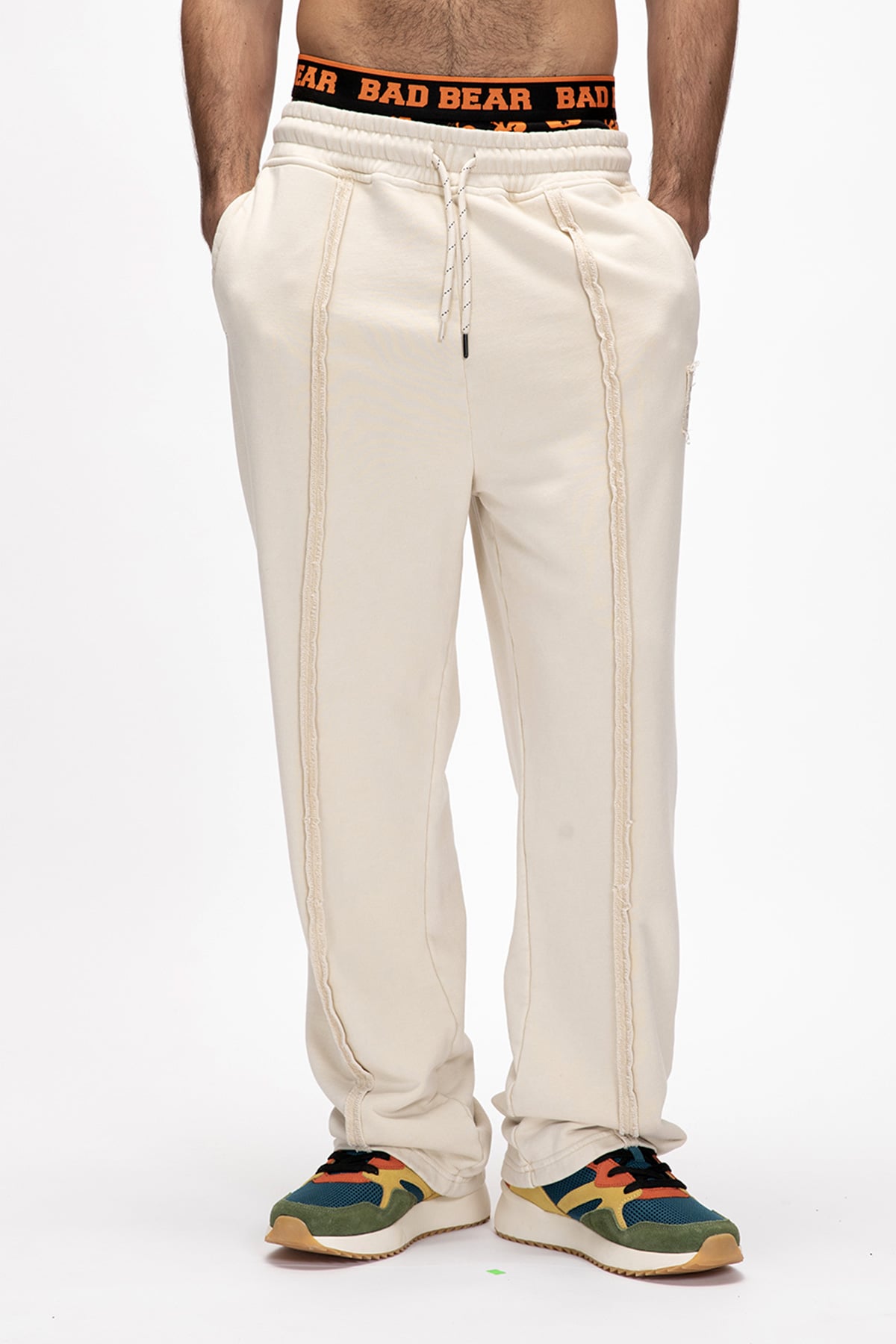 Vex Bej Erkek Sweatpants Eşofman Altı