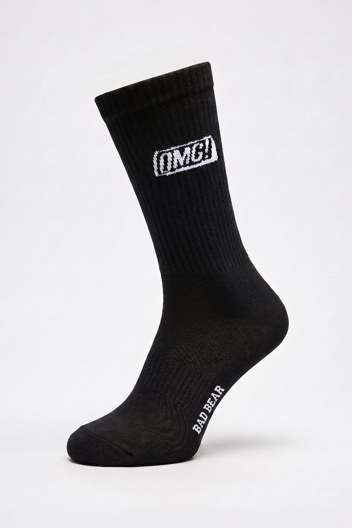 Omg Siyah Unisex Çorap