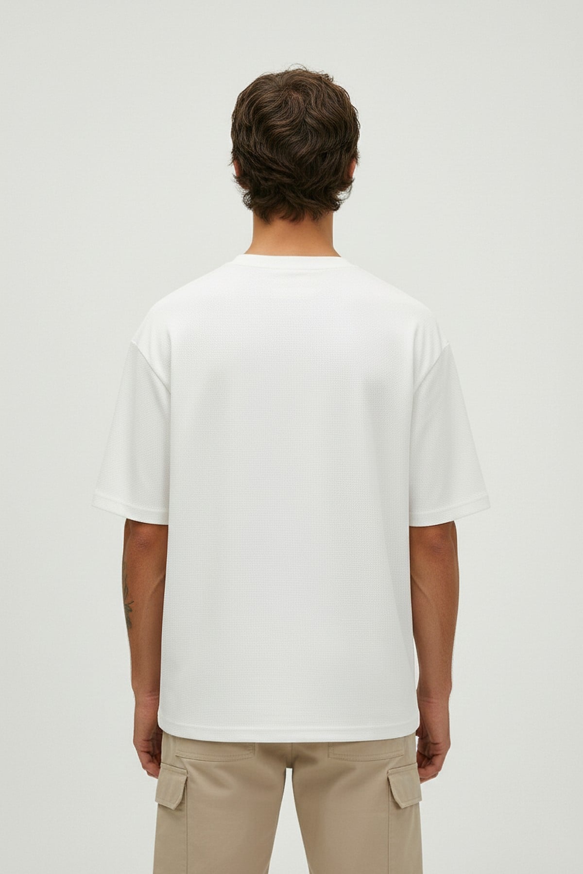 MONS T-SHIRT PRINTED T-SHIRT BEYAZ  MAN T-SHIRT MONS T-SHIRTMONS T-SHIRT