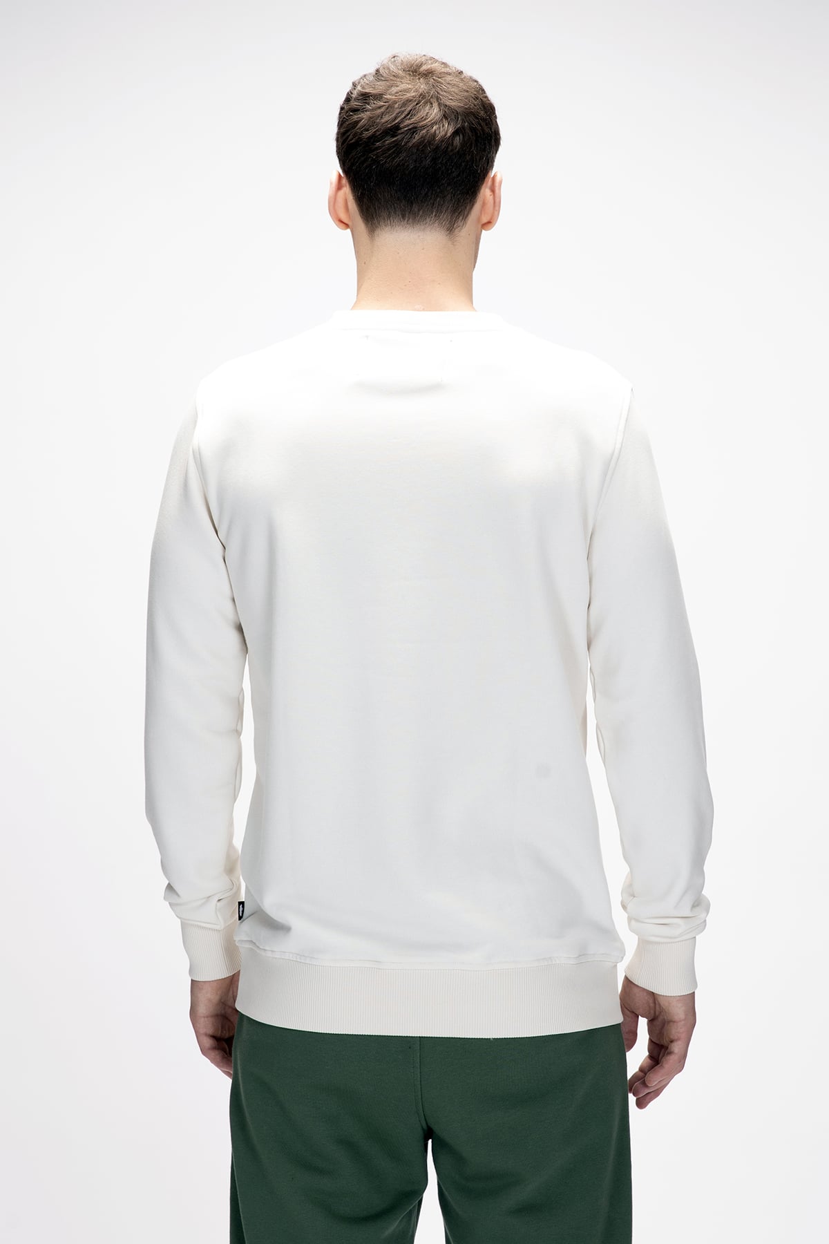 Acme Marshmallow Erkek Baskılı Sweatshirt