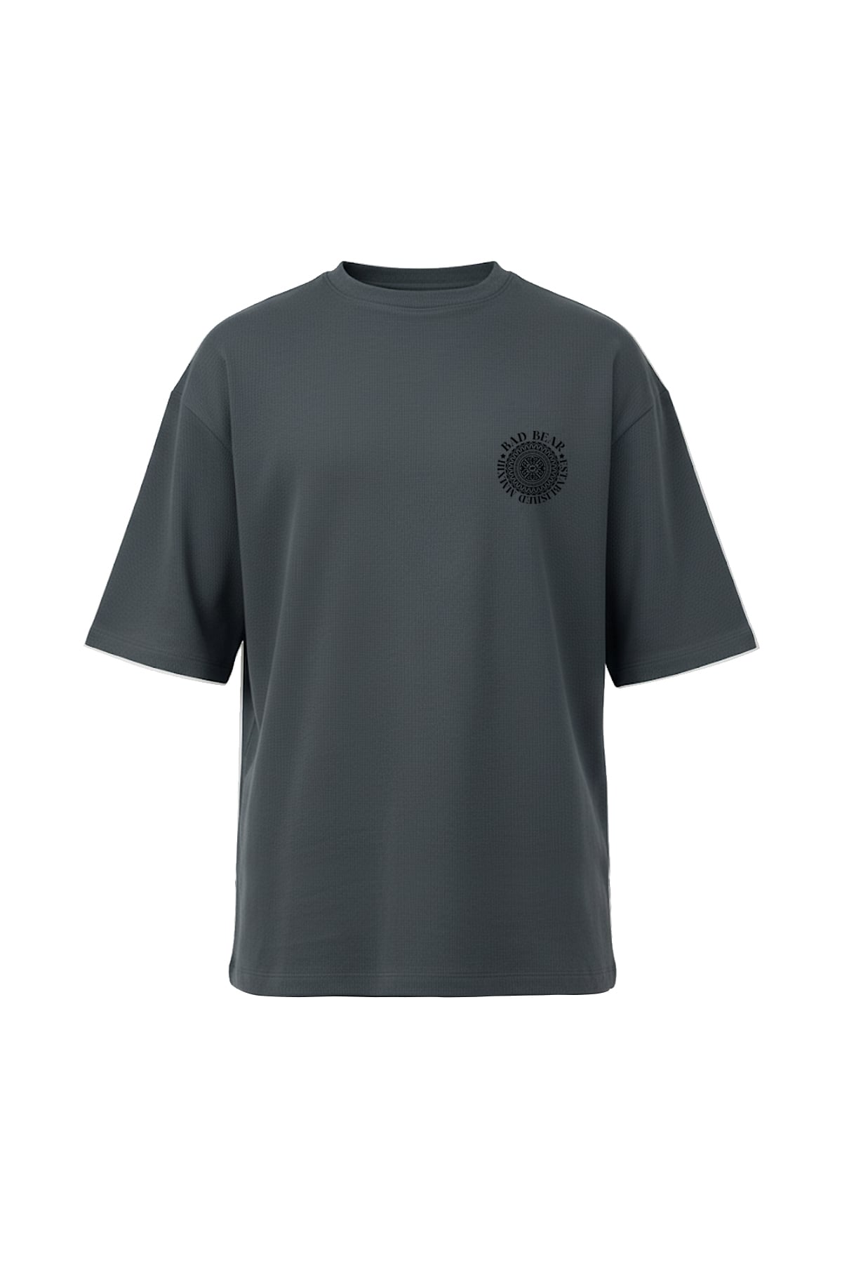 MONS T-SHIRT PRINTED T-SHIRT SİYAH  MAN T-SHIRT MONS T-SHIRTMONS T-SHIRT