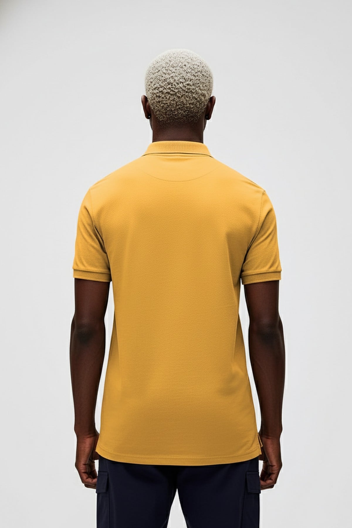 GABRIEL POLO POLO T-SHIRT SARI DÜĞMELİ MAN T-SHIRT GABRIEL POLOGABRIEL POLO