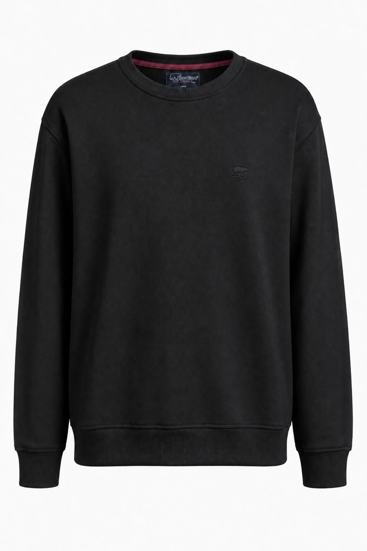 Ridgeway Siyah Basic Erkek Sweatshirt