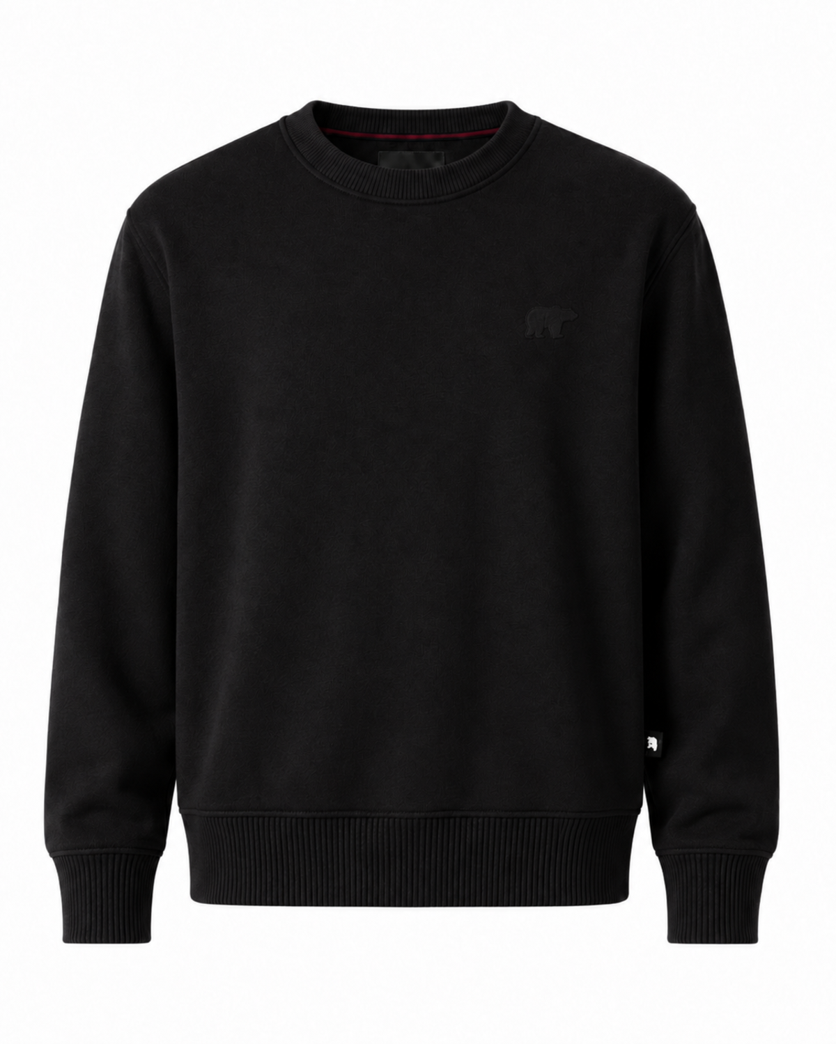 Outlands Siyah Basic Erkek Sweatshirt
