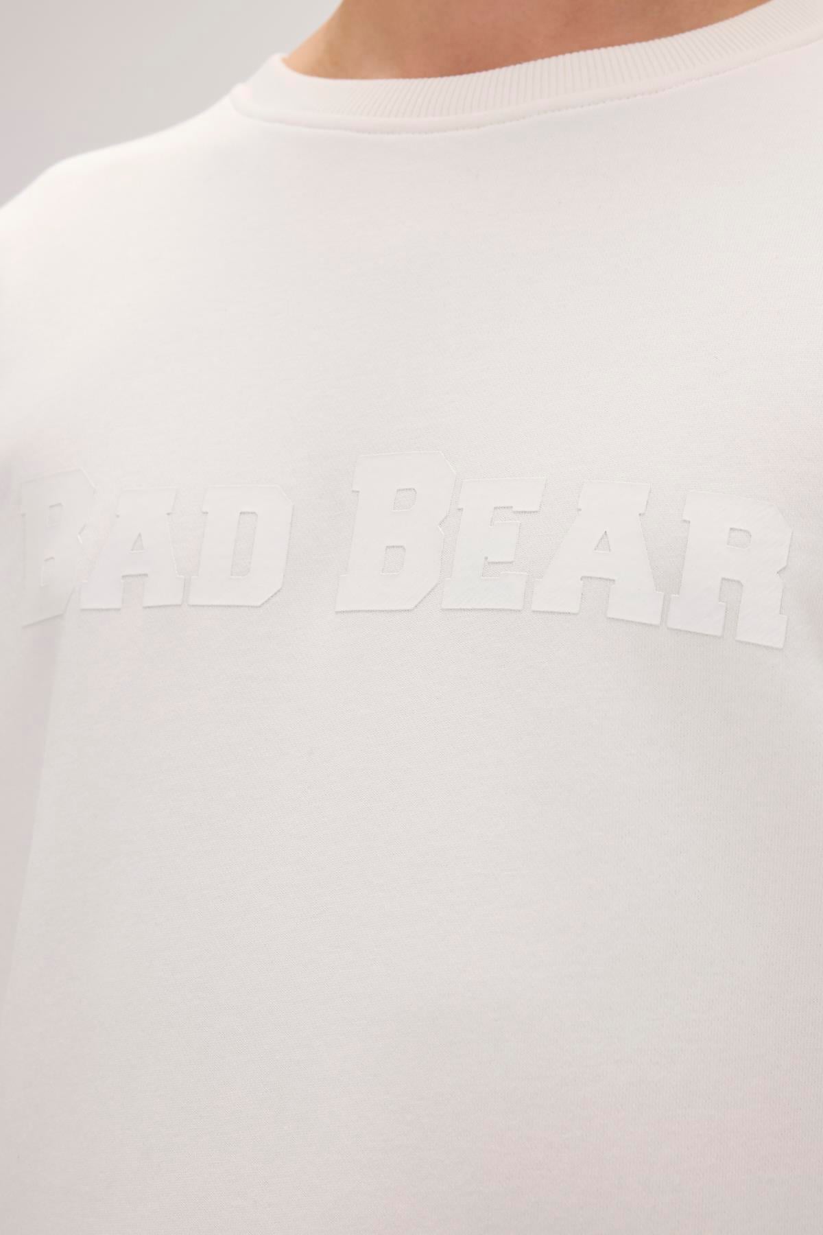 Snow Marshmallow Crewneck Erkek Baskılı Sweatshirt