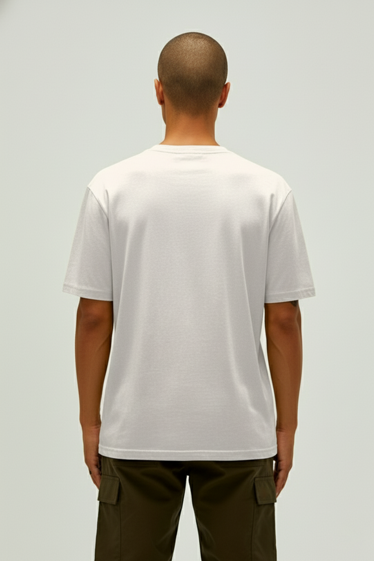 Garment Beyaz Basic Erkek Tişört