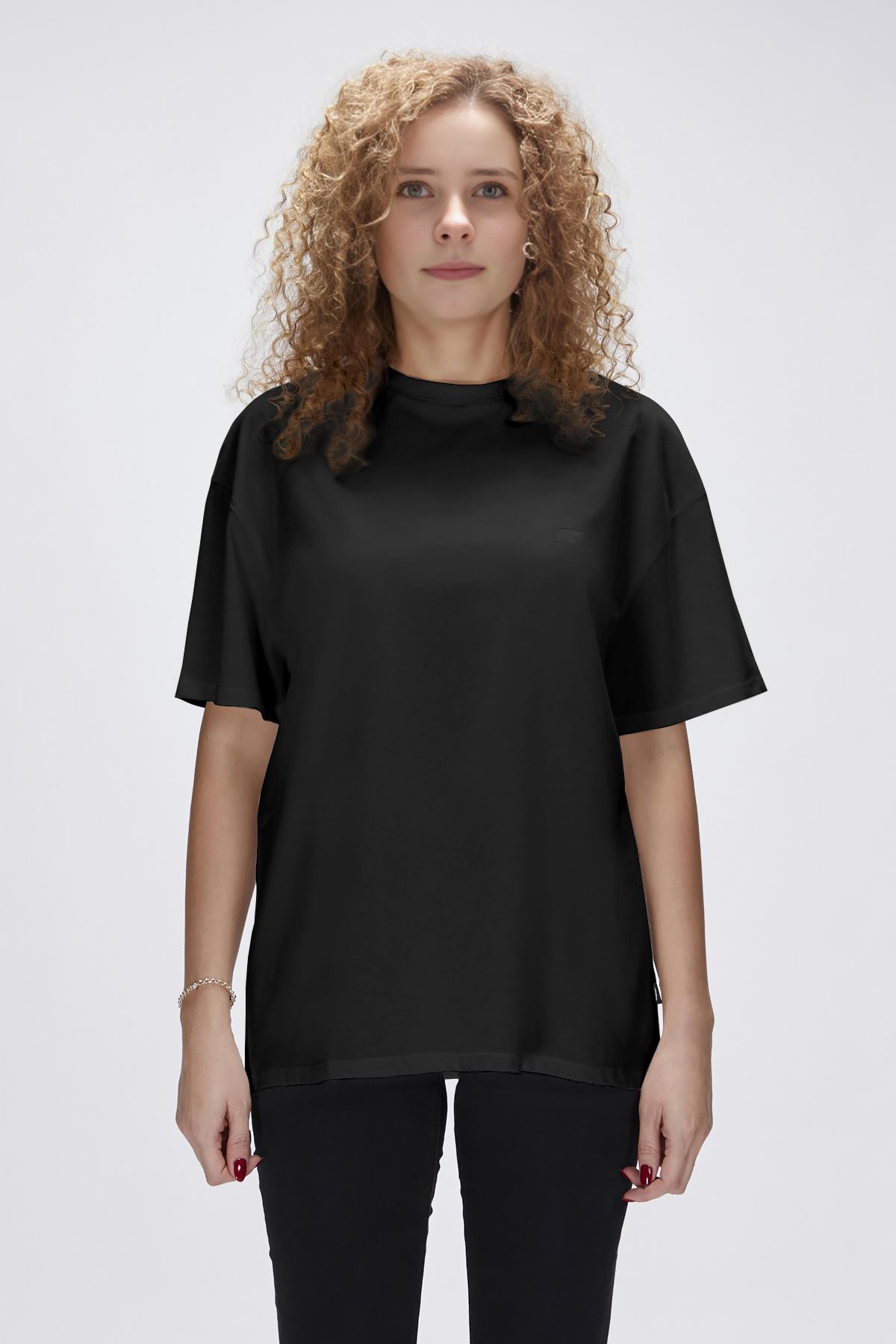 GINA T-SHIRT Y/D STRIPE T-SHIRT SİYAH BELİRTİLMEMİŞ WOMAN T-SHIRT GINA T-SHIRTGINA T-SHIRT