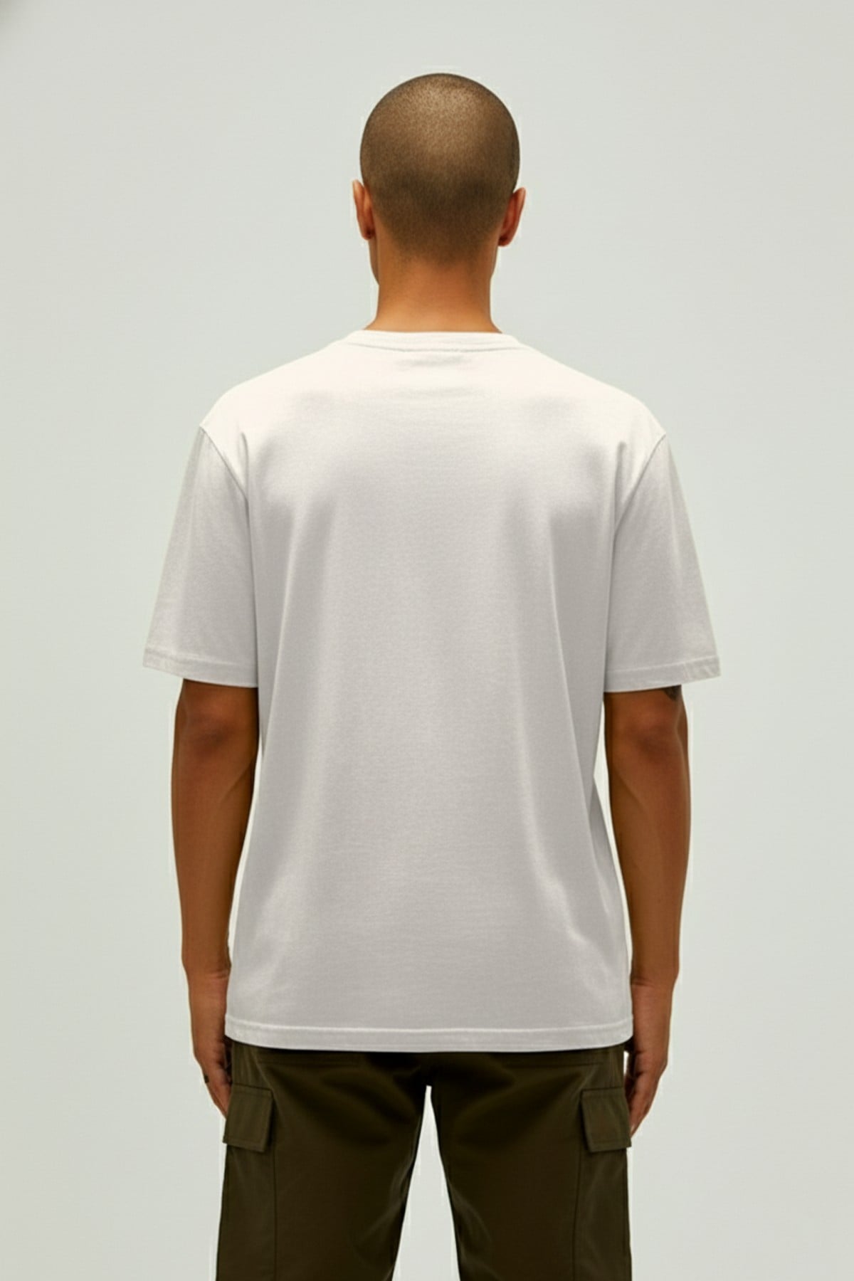 Garment Beyaz Basic Erkek Tişört
