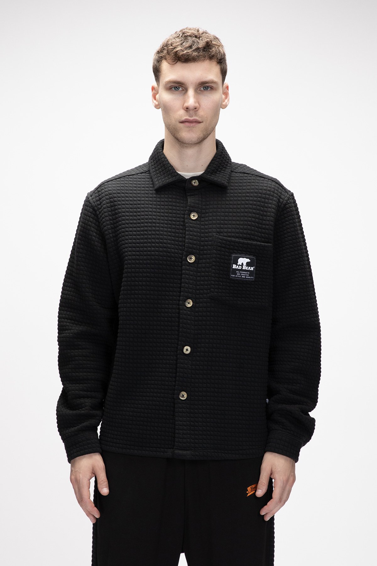 Diez Si̇yah Erkek Gömlek