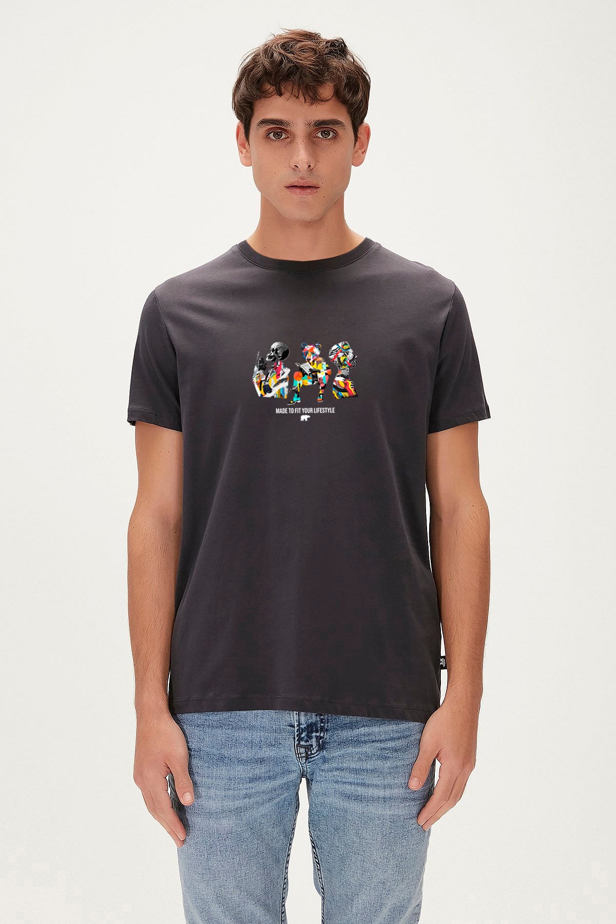 TO FIT T-SHIRT PRINTED T-SHIRT ASFALT  MAN T-SHIRT TO FIT T-SHIRTTO FIT T-SHIRT
