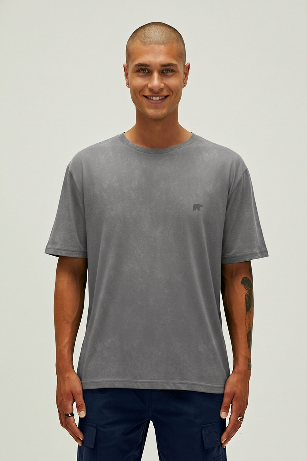 Garment Asfalt Basic Erkek Tişört