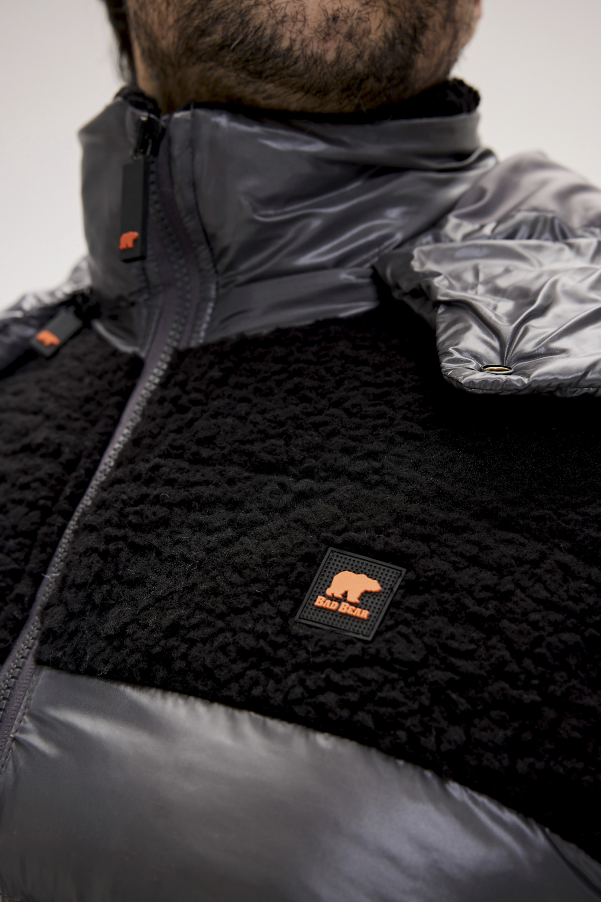 Albert Asphalt Mens Puffer Jacket