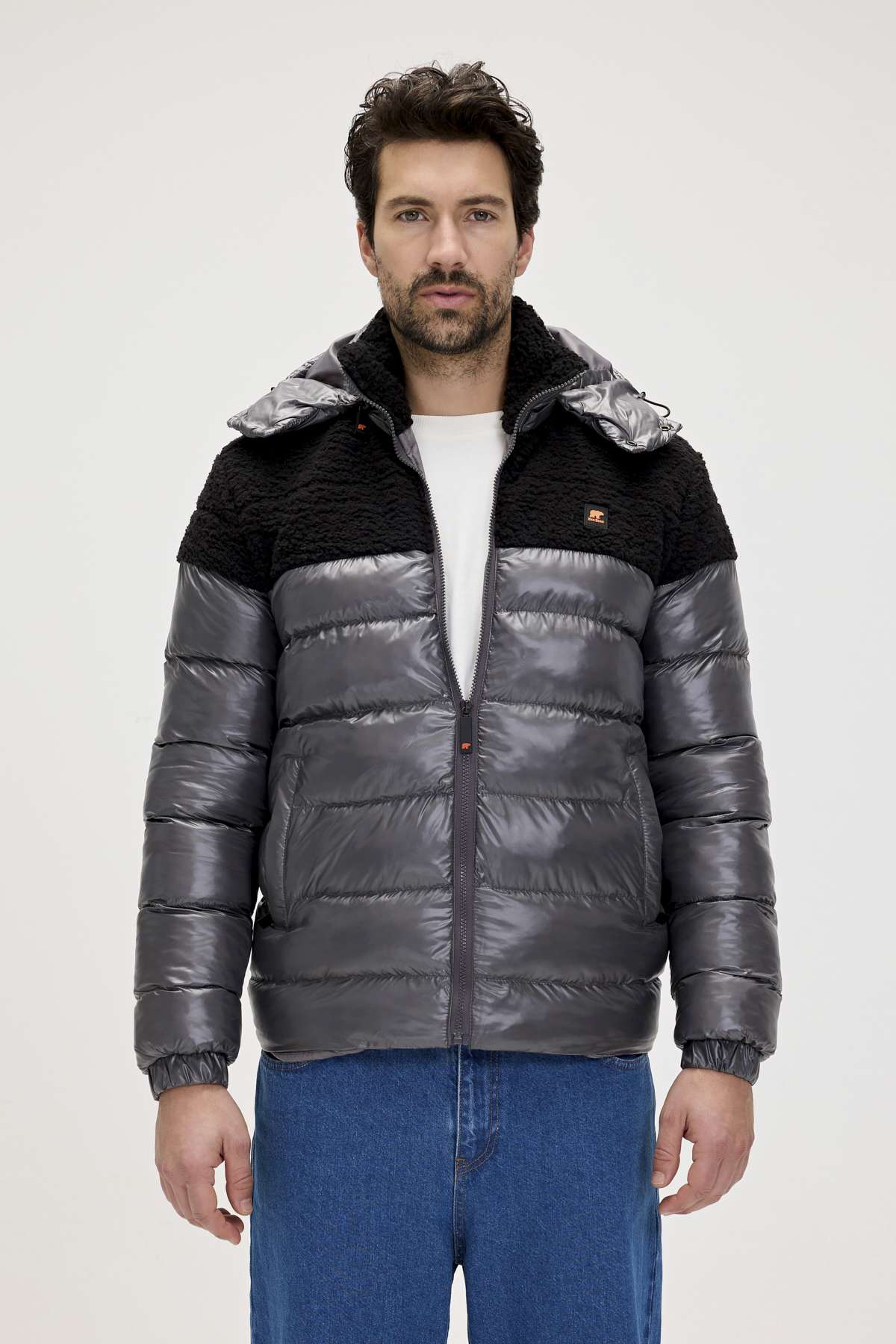 Albert Asphalt Mens Puffer Jacket