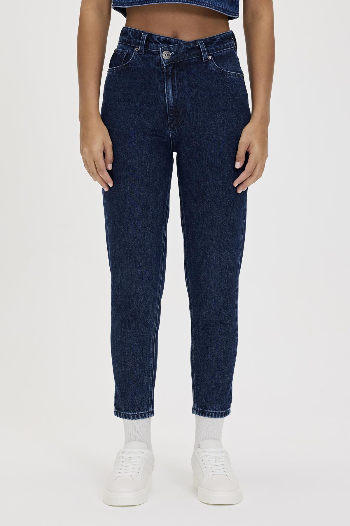 Alisha Jeans İndigo Kadın Denim Pantolon