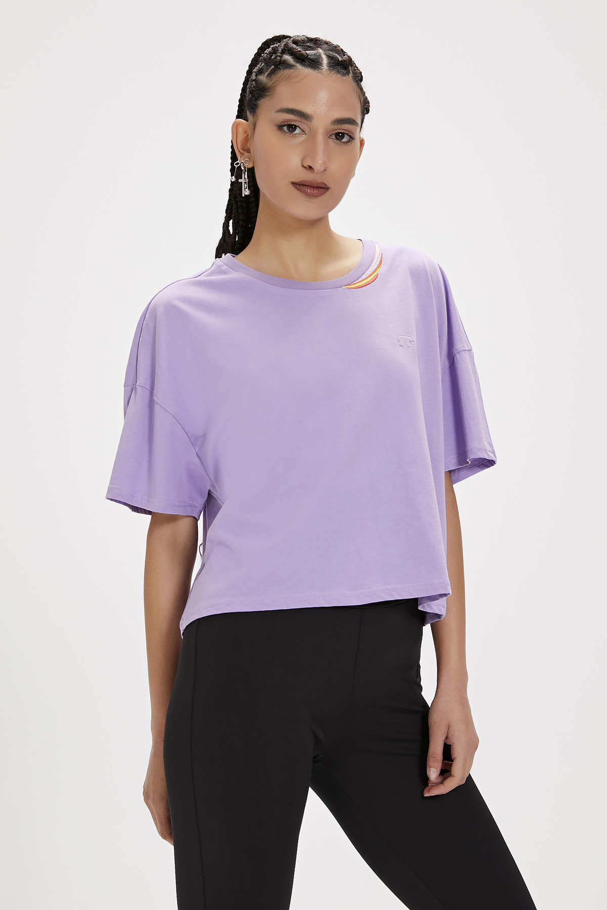 Amanda Mor Basic Kadın Tişört