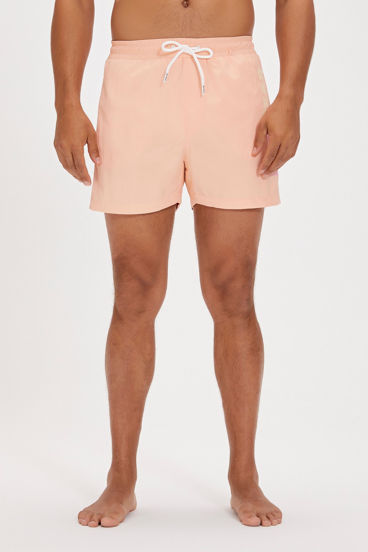 Anton Pembe Erkek Deniz Şortu