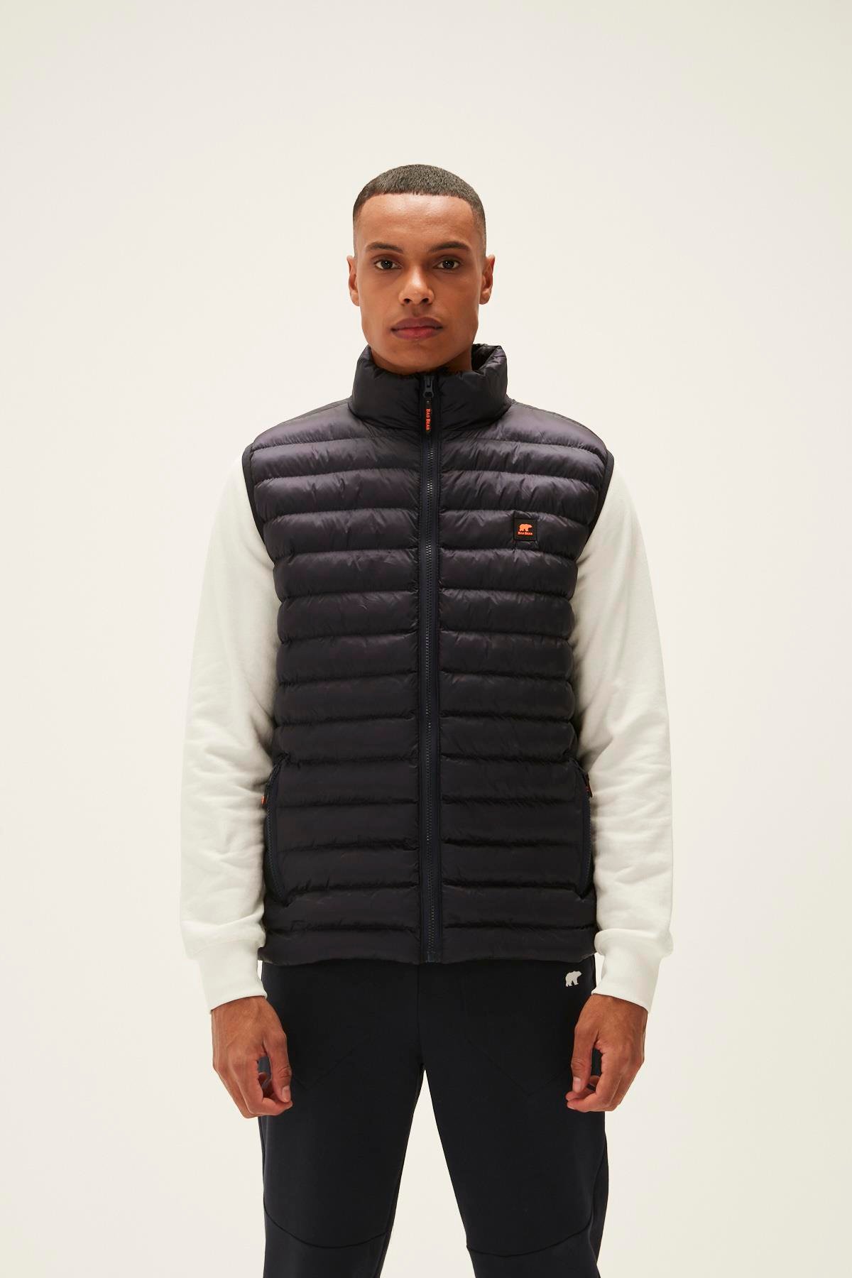 Archer Navy Blue Mens Puffer Vest