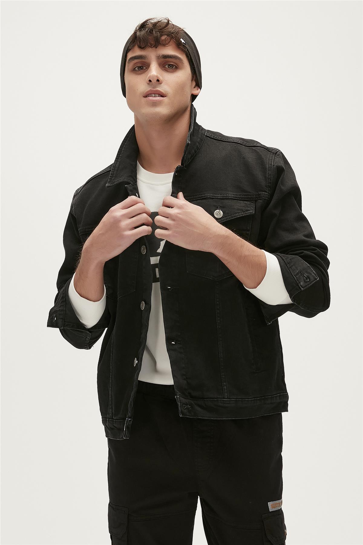 Roy Black Mens Denim Jacket