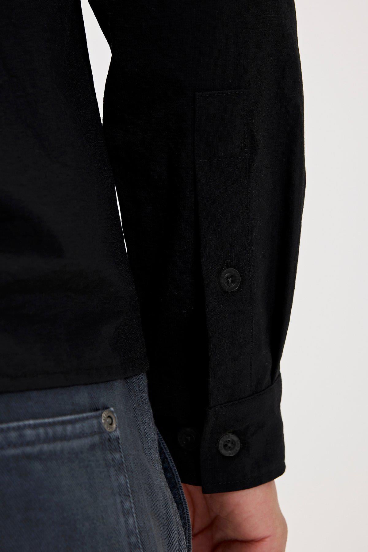 Paul Siyah Erkek Gömlek