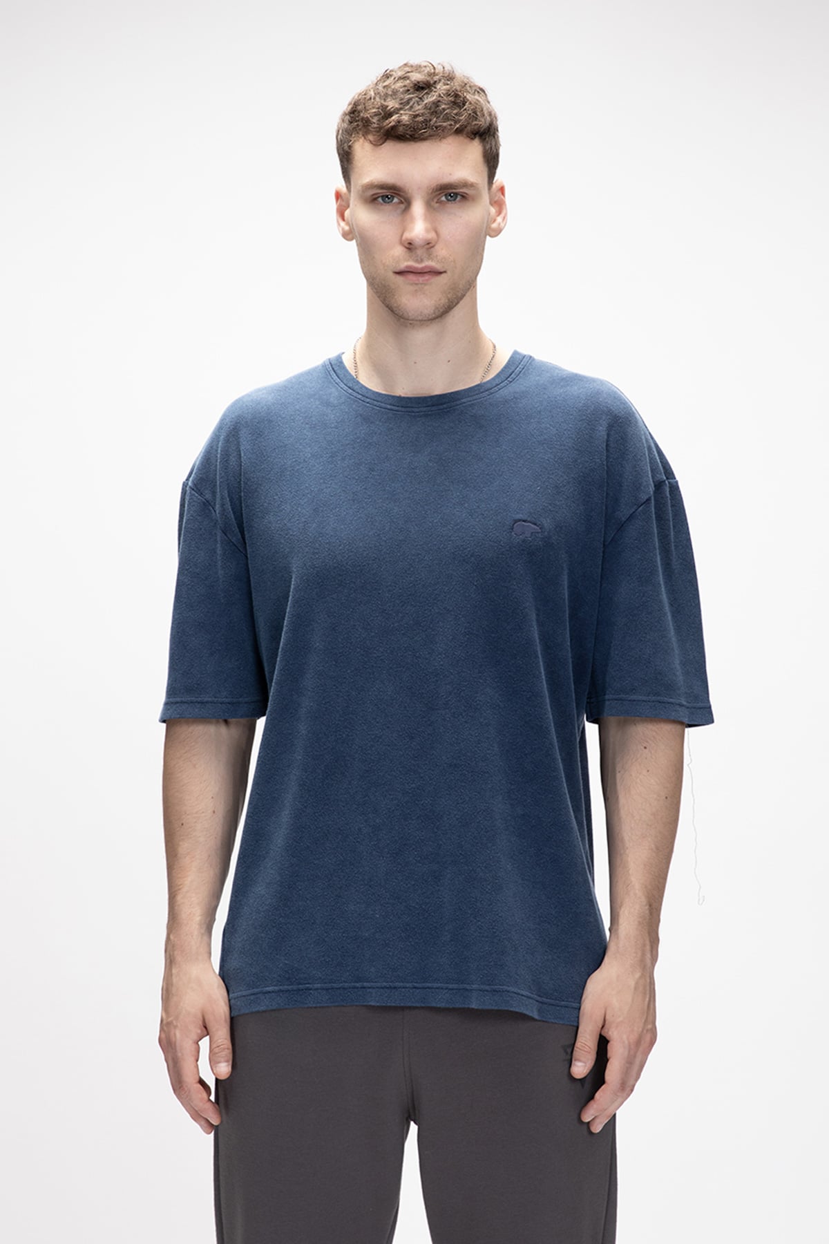 WILD T-SHIRT PRINTED T-SHIRT İNDİGO  MAN T-SHIRT WILD T-SHIRTWILD T-SHIRT