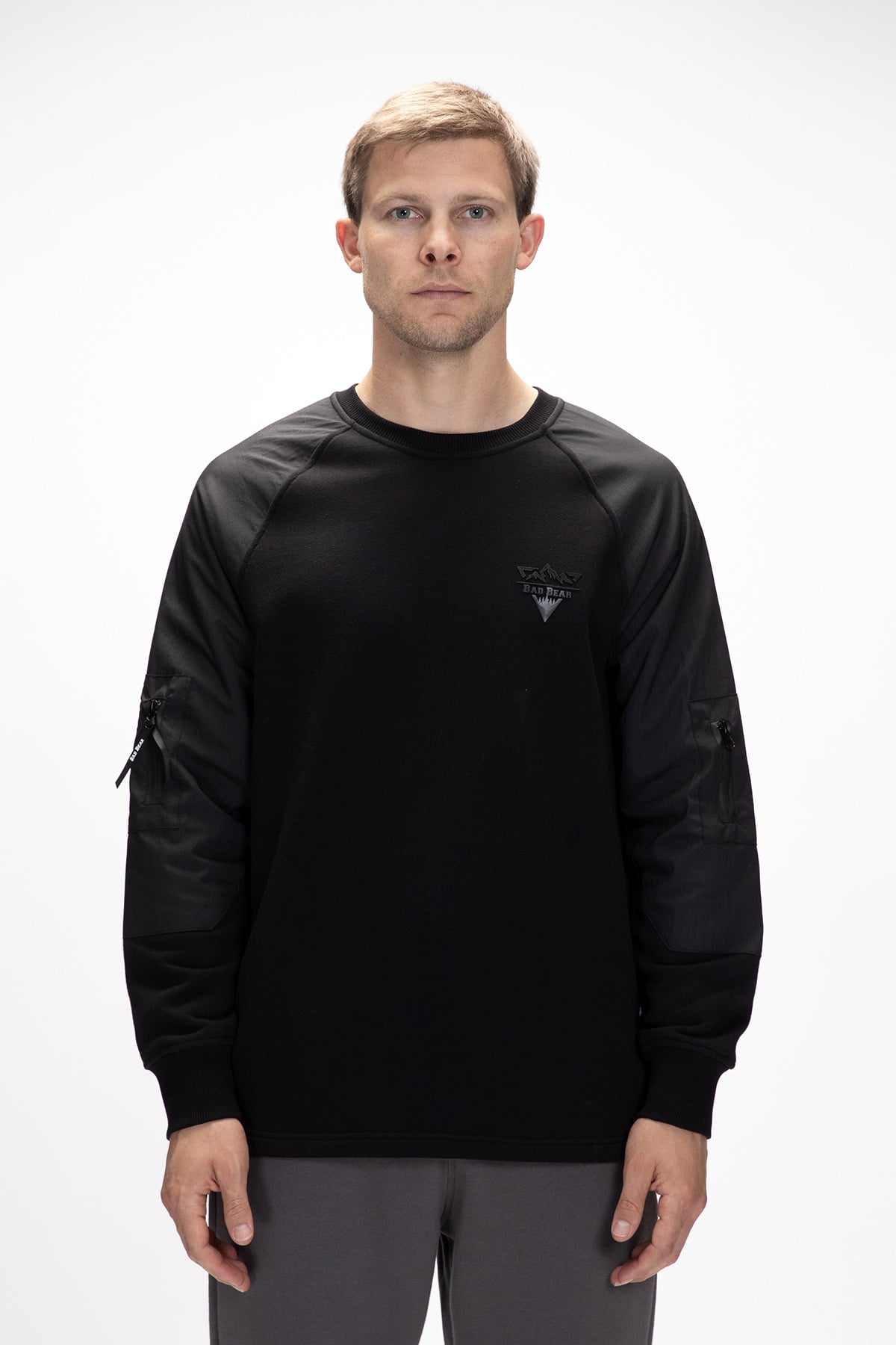 HILL CREWNECK CREWNECK SİYAH BELİRTİLMEMİŞ MAN SWEATSHIRT HILL CREWNECKHILL CREWNECK