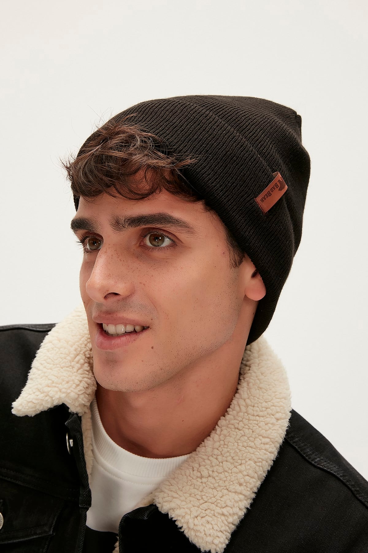 Bearman Black Beanie