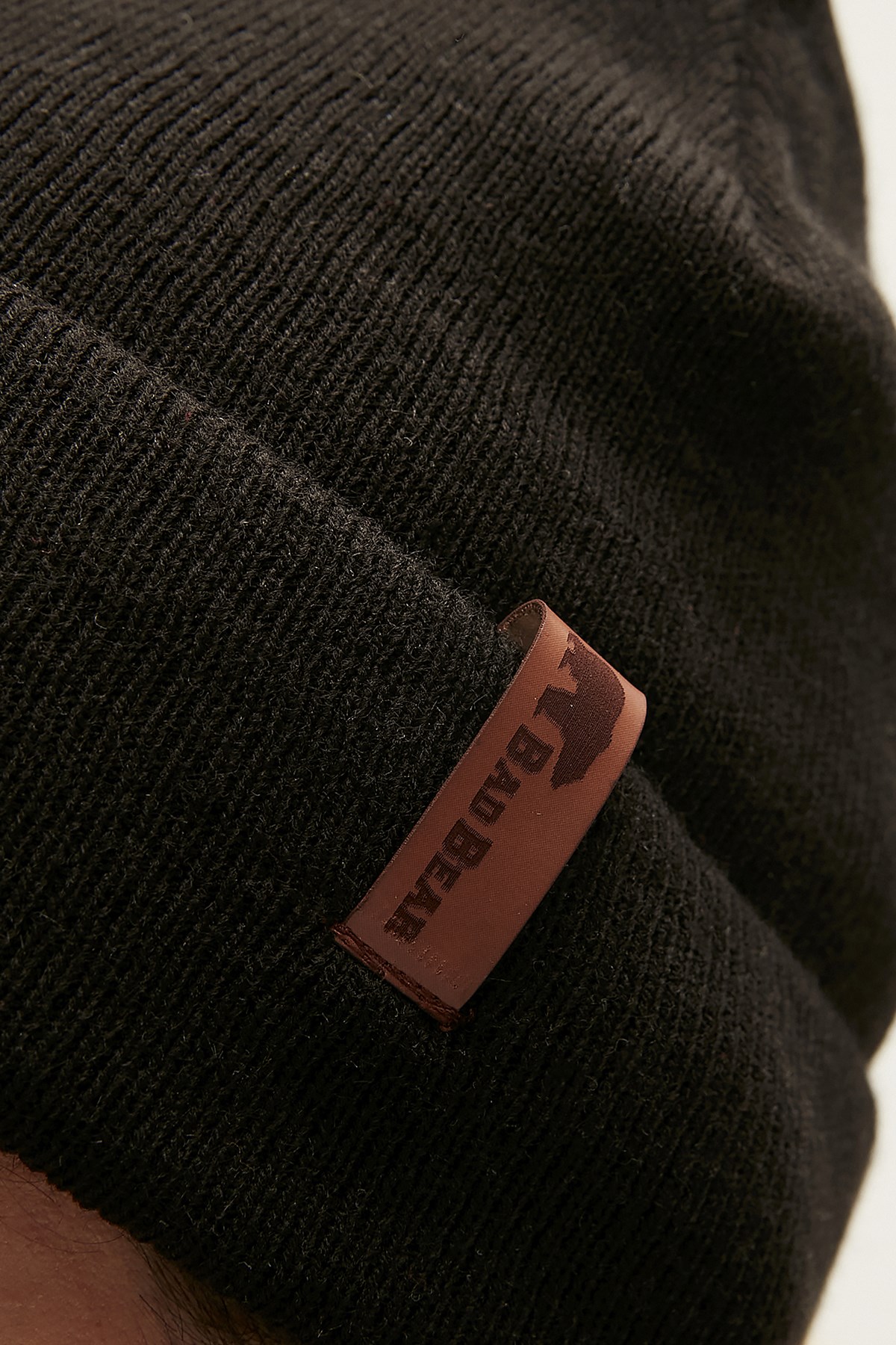 Bearman Black Beanie