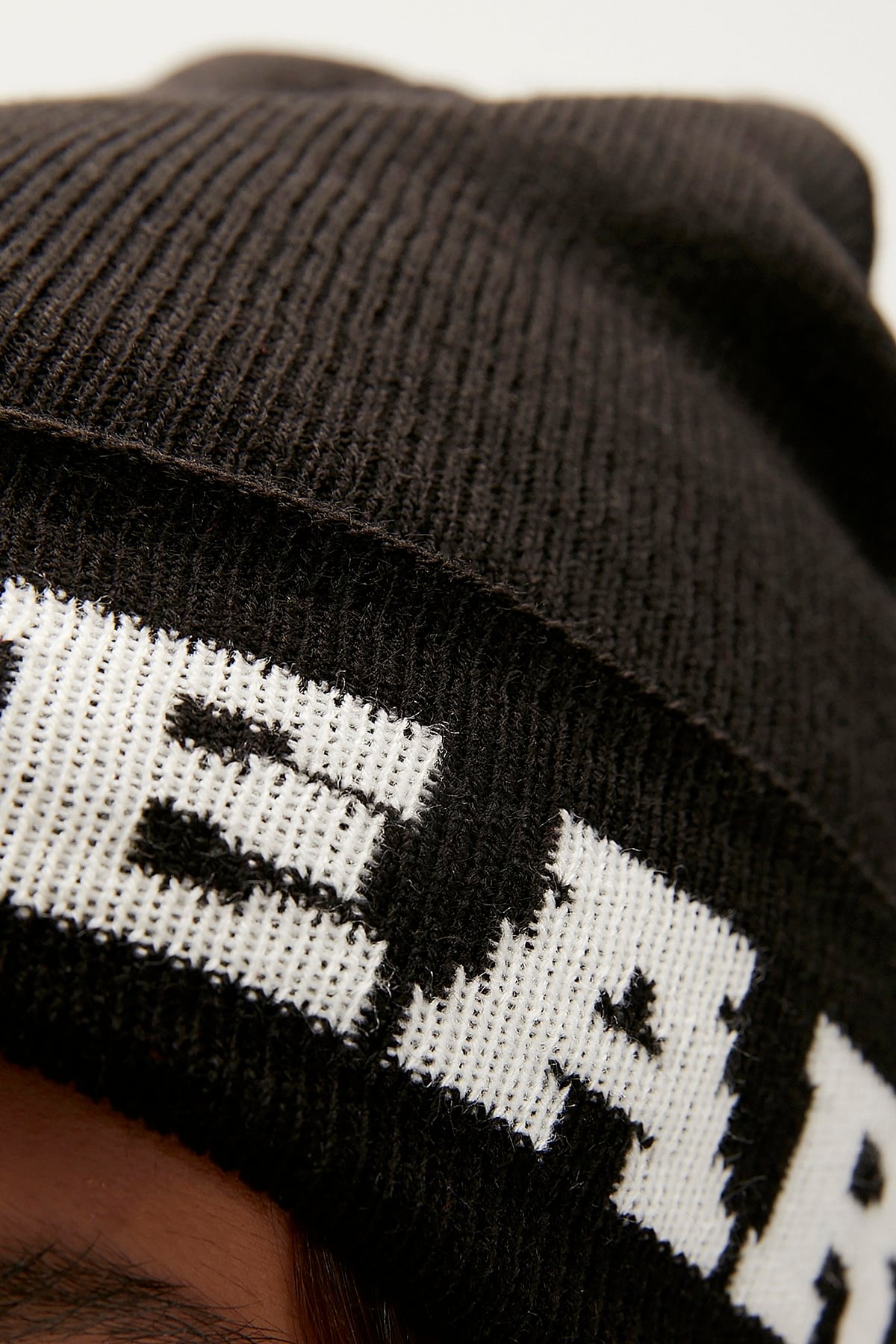 Brand Black Beanie