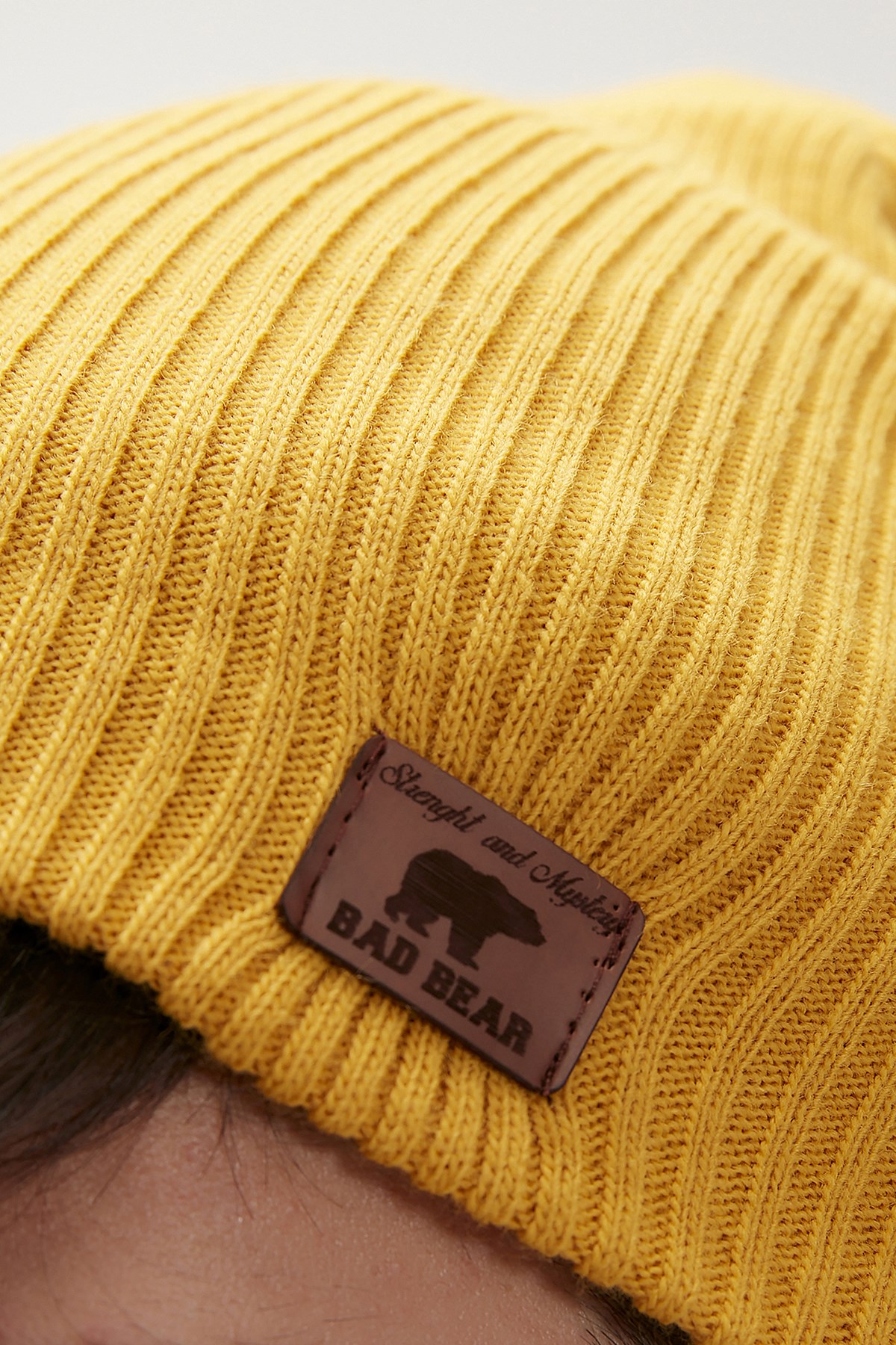 Crude Mustard Beanie