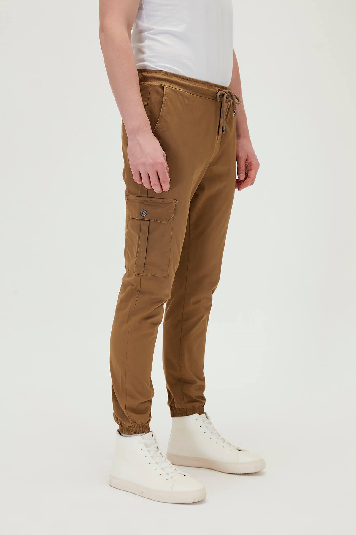 Boston Camel Brown Mens Pants