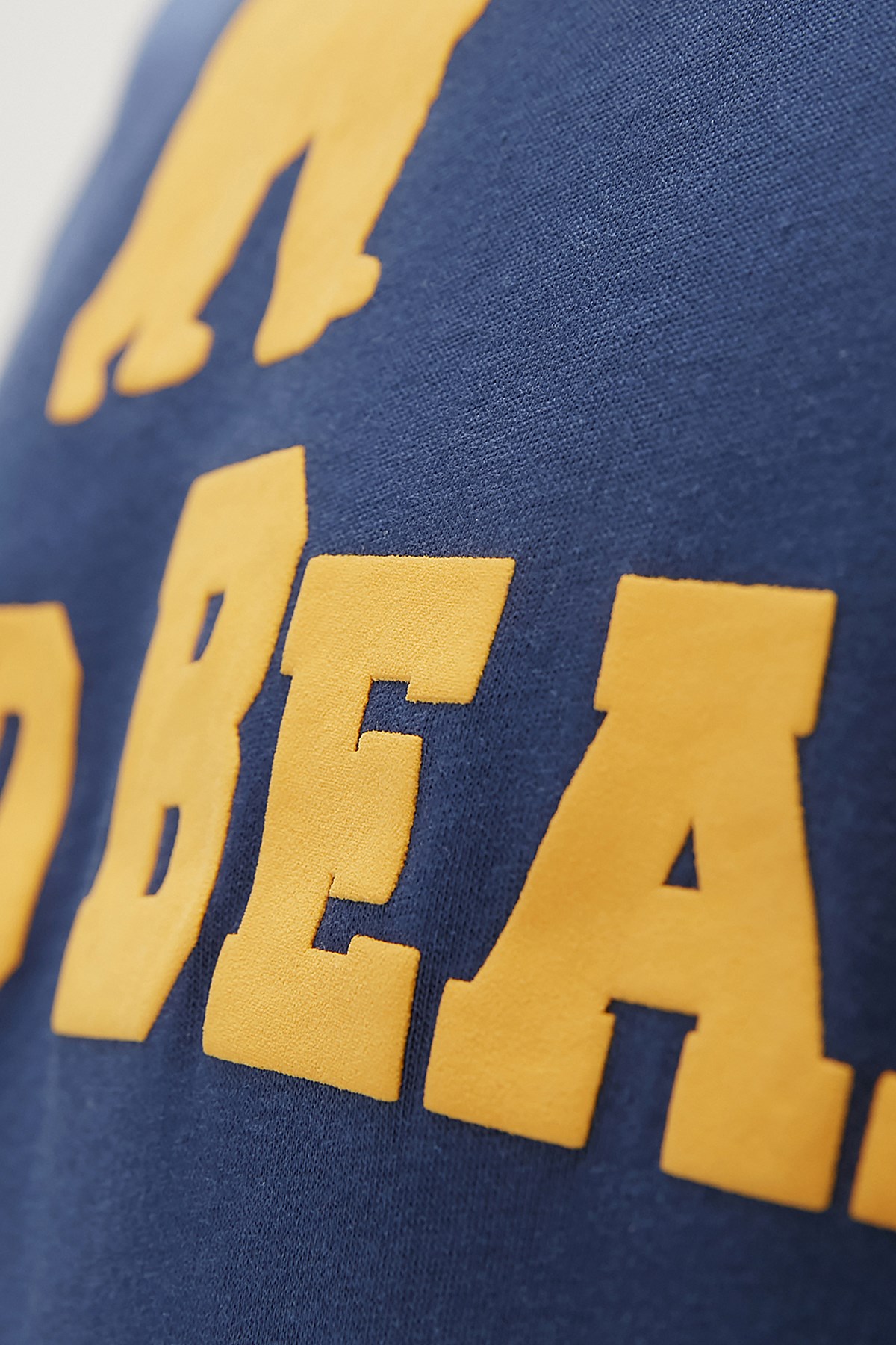 Bear Tee T-Shirt Indigo Mavi Logo Baskılı Erkek Tişört 