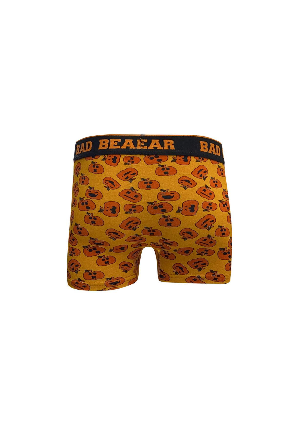Pumpkin Hardal Balkabağı Desenli Erkek Boxer