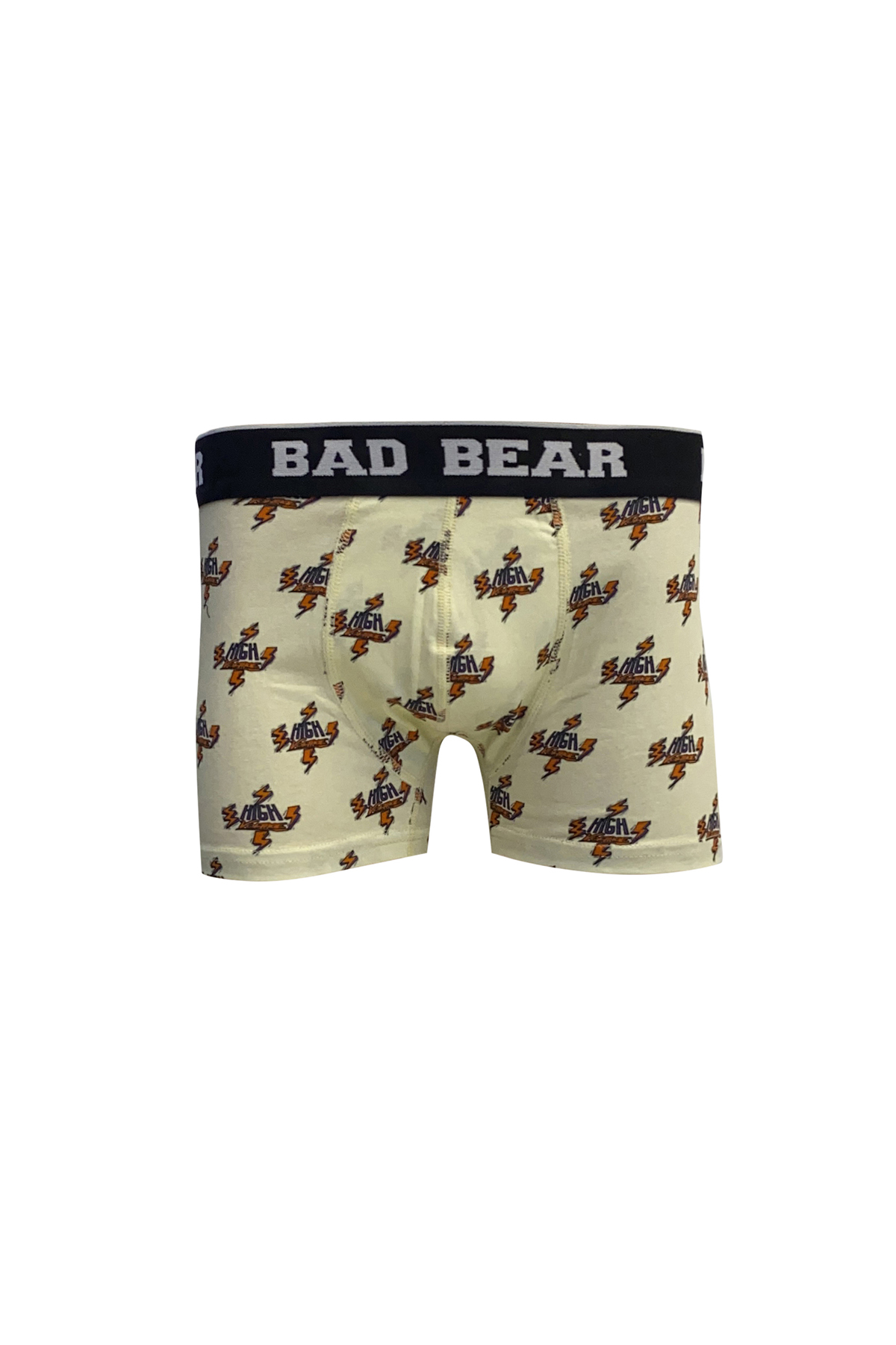 Voltage Off-White Mens Boxers