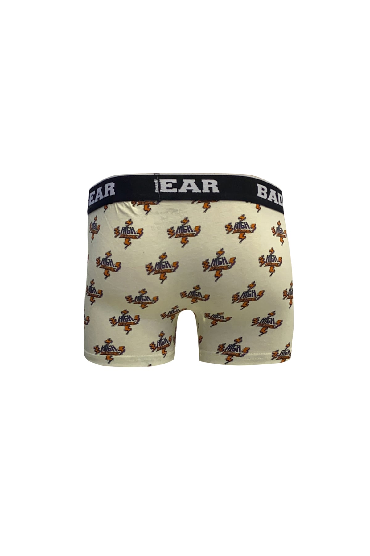 Voltage Off-White Mens Boxers