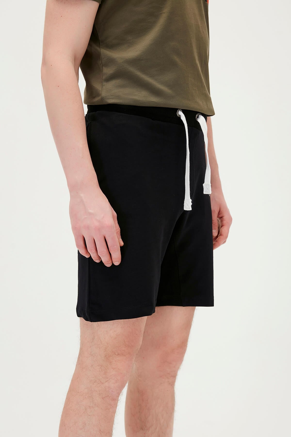 Holmer SweatShorts Siyah Erkek Şort