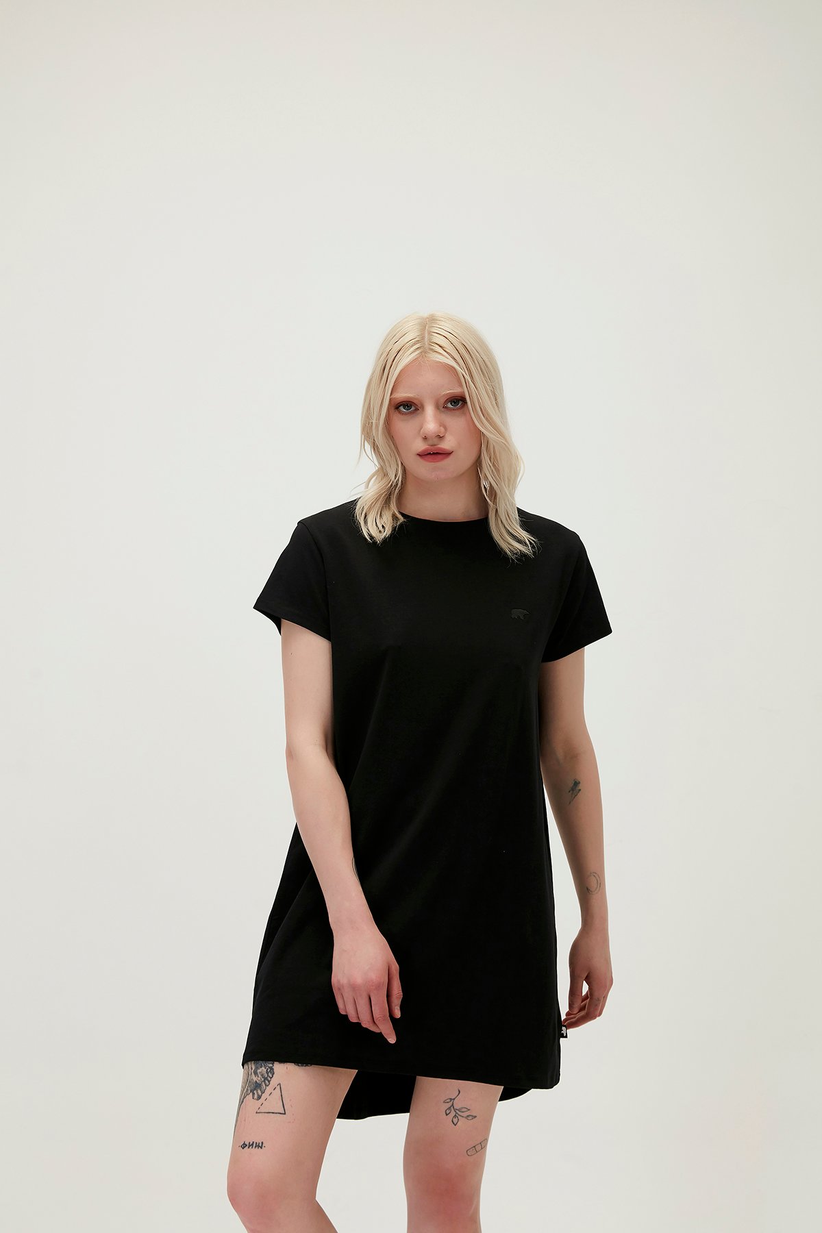 Candice Dress Siyah Kadın Elbise T-Shirt