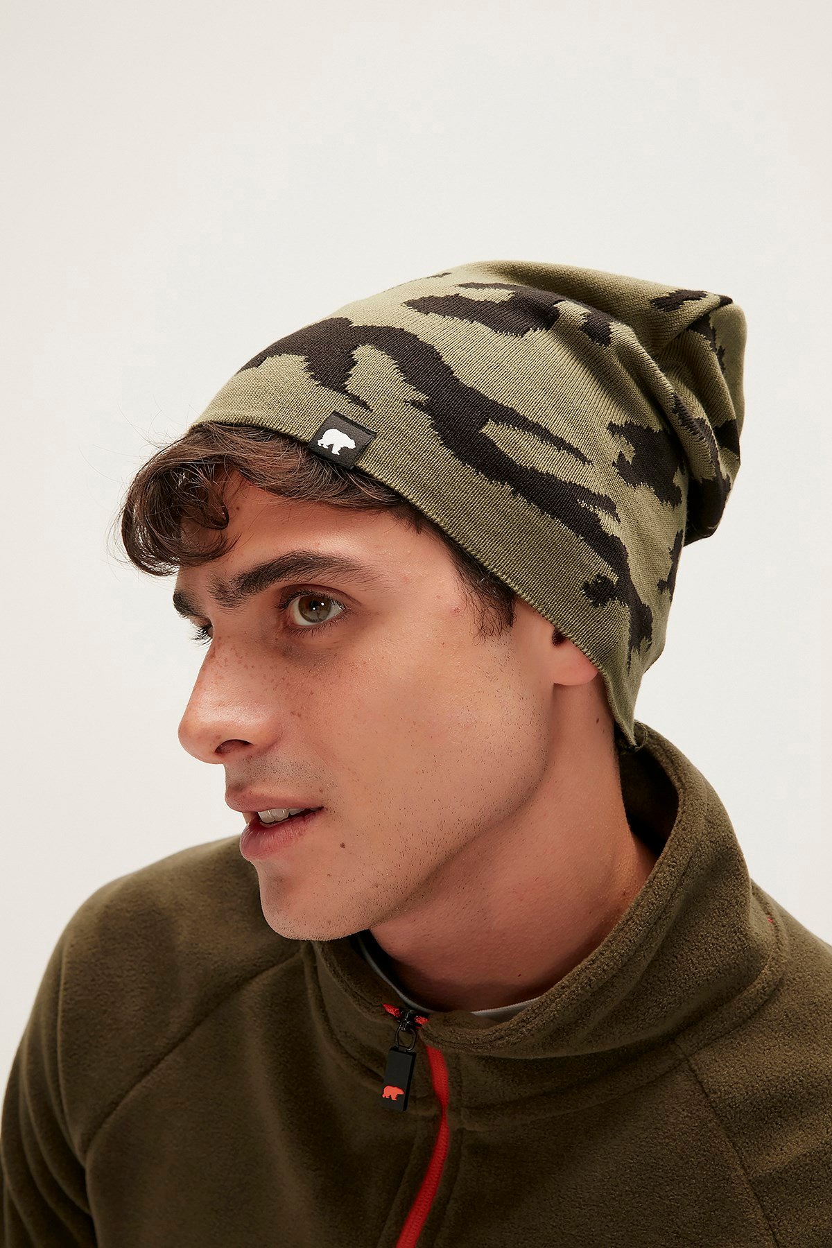 Camo Simple II Forest Yeşil Kamuflaj Bere